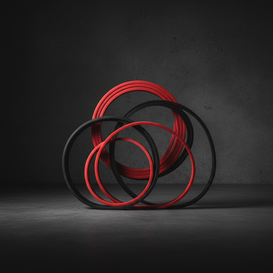 Resistance Bands Red and Black